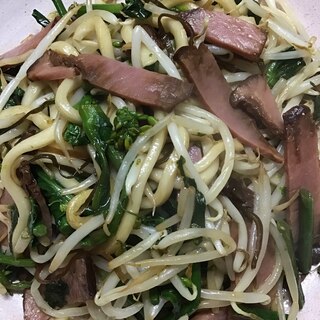 1人ランチ用焼きうどん